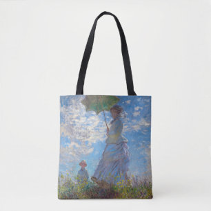 Bolsa Tote Mulher com Parasol, Monet
