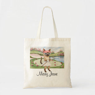 Bolsa Tote Mulher com tema de golfista Despedida de Solteira