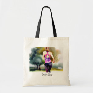 Bolsa Tote Mulher Correndo no Parque