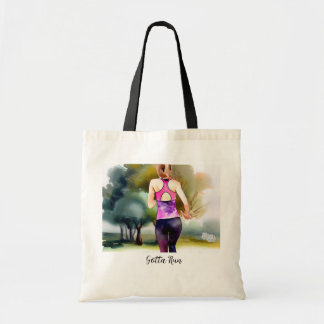 Bolsa Tote Mulher Correndo no Parque