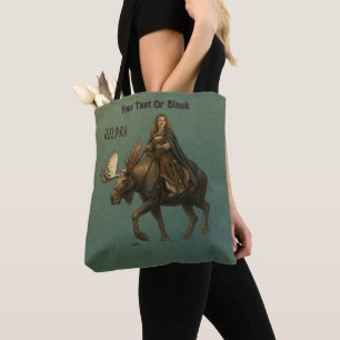 Bolsa Tote Mulher da Floresta Huldra Nórdica