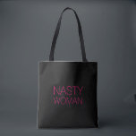 Bolsa Tote "Mulher desagradável" rosa-quente preto, magenta -<br><div class="desc">"Mulher desagradável" rosa-quente preto, magenta - Tote Bag</div>