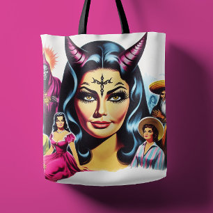 Bolsa Tote Mulher Diaba Antiga