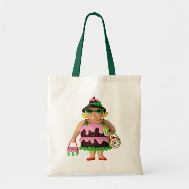 Bolsa Tote Mulher do bolo (Frente)