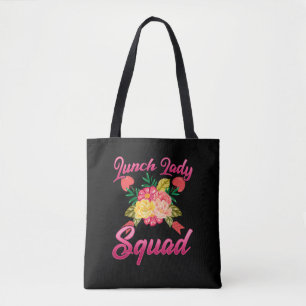 Bolsa Tote Mulher do Café Lady Squad, Almoço da Escola