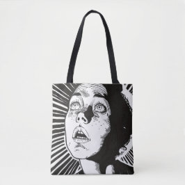 Bolsa Tote Mulher do Livro Branco e Preto