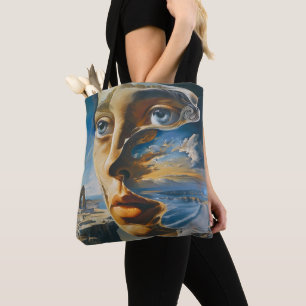 Bolsa Tote Mulher e Surrealismo Mundial