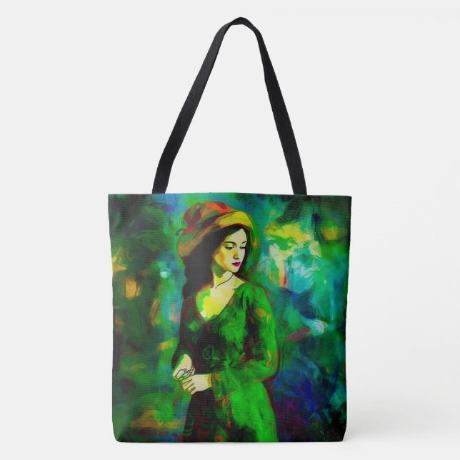 Bolsa Tote Mulher em Chapéu (Frente)