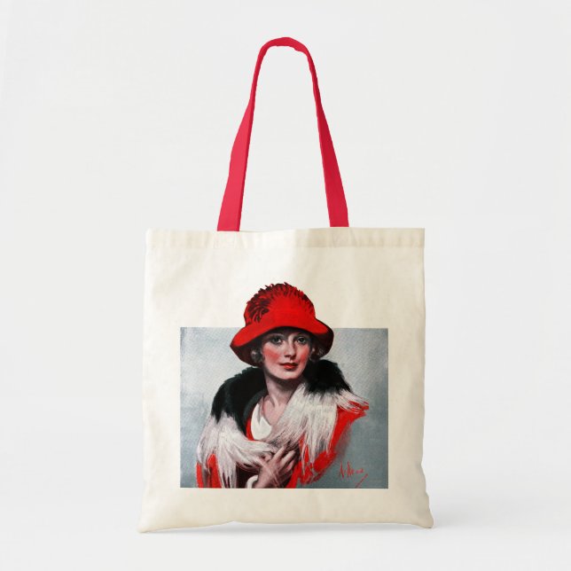 Bolsa Tote Mulher em Red Hat (Frente)