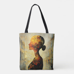 Bolsa Tote Mulher Fantasia Moderna Original Única e Descolada