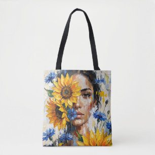 Bolsa Tote Mulher Girassol