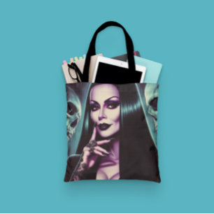Bolsa Tote Mulher Gótica Vintage
