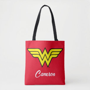 Bolsa Tote Mulher Maravilha Logotipo clássico