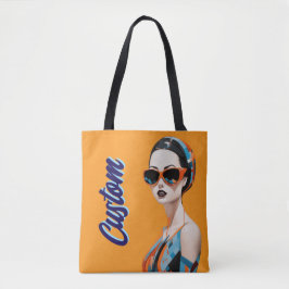 Bolsa Tote Mulher moderna Chic, elegância geométrica