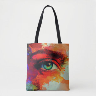 Bolsa Tote Mulher Moderna Original Única Fashion Cool Fantasi