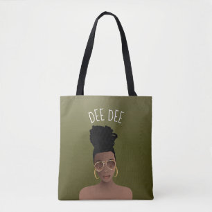Bolsa Tote Mulher Negra com matizes Dourados e celeiro alto,