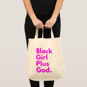 BOLSA TOTE MULHER NEGRA MAIS DEUS