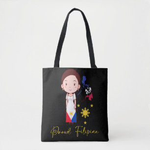 Bolsa Tote Mulher orgulhosa das Filipinas Filipina Pide Pinay