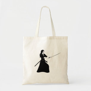 Bolsa Tote Mulher Samurai Warrior com Espada