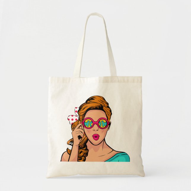 Bolsa Tote Mulher surpreendida (Frente)