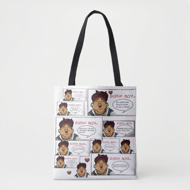 Bolsa Tote Mulher ucraniana Ucrânia dos provérbio (Frente)