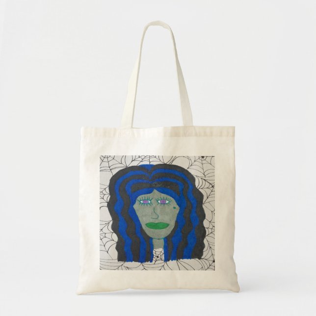 Bolsa Tote Mulher Zombie das Halloween (Frente)