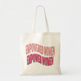 Bolsa Tote Mulheres com poder inspirador citando o pessegueir