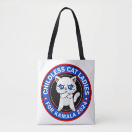 Bolsa Tote Mulheres De Gato Sem Filhos Para Democratas Kamala