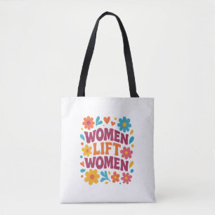BOLSA TOTE MULHERES ERGUEM MULHERES