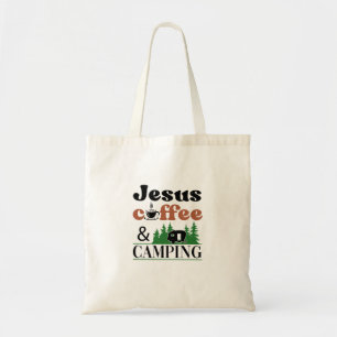 Bolsa Tote Mulheres Jesus Café e Camping Reboque Rv