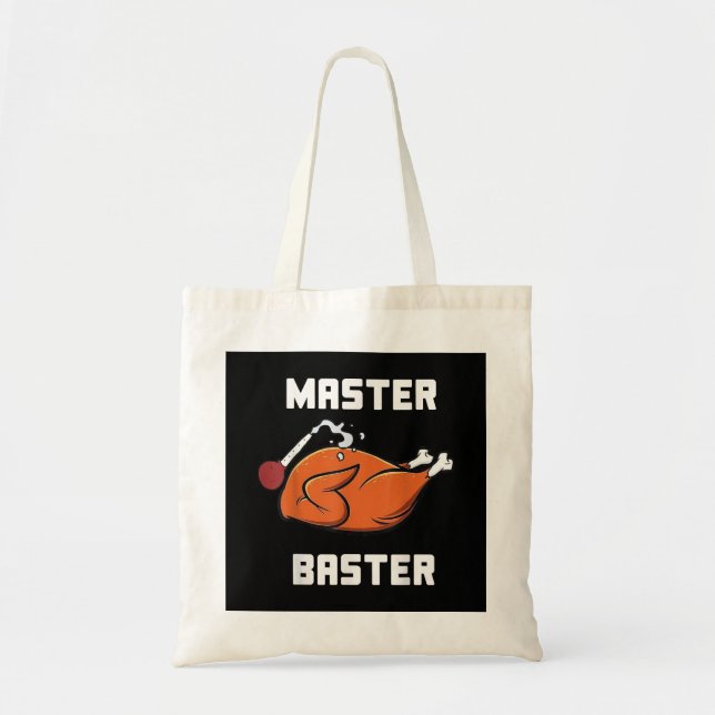 Bolsa Tote Mulheres Mestre Baster Engraçado Turquia Obrigado (Frente)