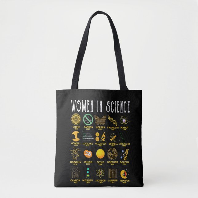 Bolsa Tote Mulheres na Ciência (Frente)