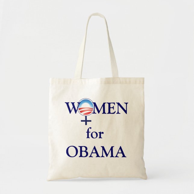 Bolsa Tote Mulheres para a sacola de Obama (Frente)