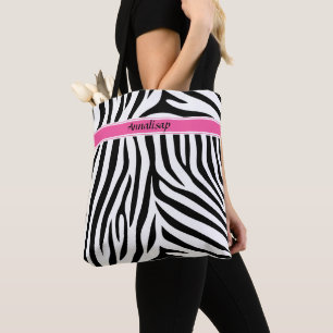 Bolsa Tote Mulheres personalizadas do designer moderno stripe