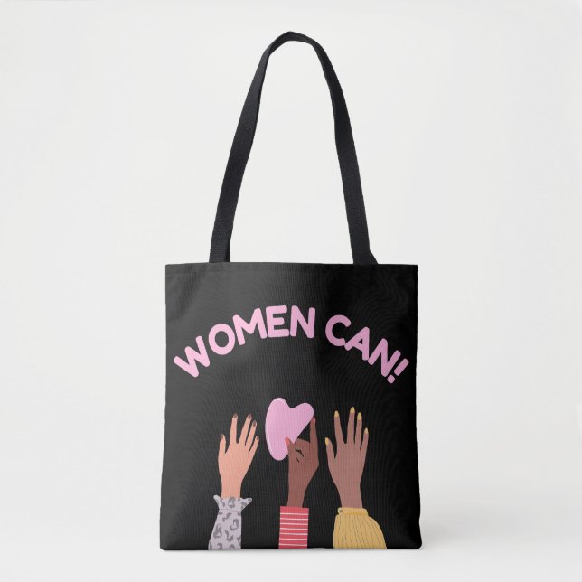Bolsa Tote Mulheres Podem Feminista (Frente)