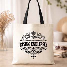 Bolsa Tote Mulheres Subindo Sem Fim Tipografia Vintage