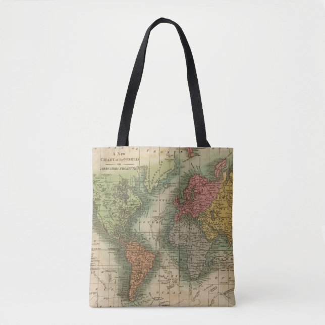 Bolsa Tote Mundo 4 (Frente)