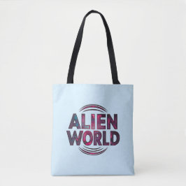 Bolsa Tote Mundo alienígena