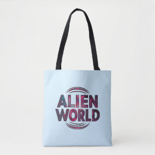 Bolsa Tote Mundo alienígena
