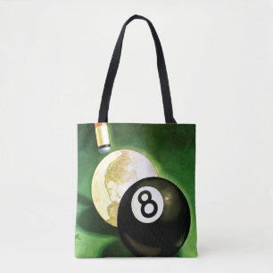 Bolsa Tote Mundo como a bola de sugestão