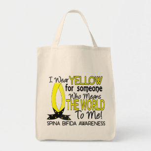 Bolsa Tote Mundo dos meios a mim 1 Spina Bifida
