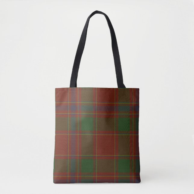 Bolsa Tote Munro Clan Tartan (Frente)