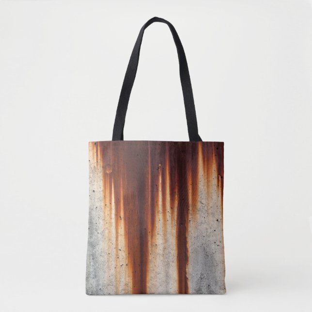 Bolsa Tote Muro de Grunge Ruído: Sagging Textuturado (Frente)