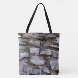 Bolsa Tote Muro de Pedra Antigo
