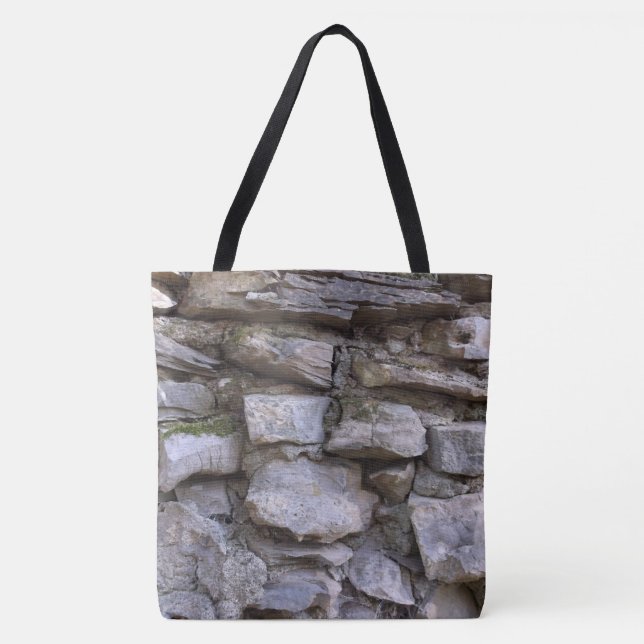 Bolsa Tote Muro de Pedra Antigo (Frente)