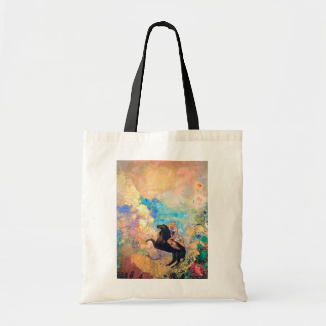 Bolsa Tote Musa com Pegasus, Redon (Frente)