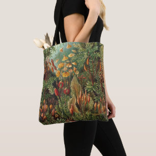 Bolsa Tote Muscinae Antigos, Plantas de Musgo por Ernst Haeck