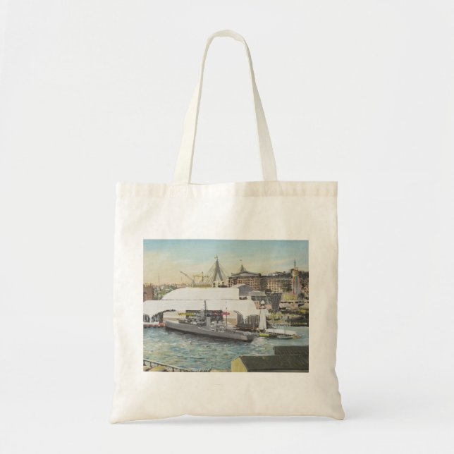 Bolsa Tote Museu marítimo de Sydney do balcão do hotel. 1998 (Frente)