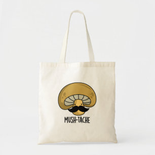 Bolsa Tote Mush-tache Engraçado Cachorro Cogumelo