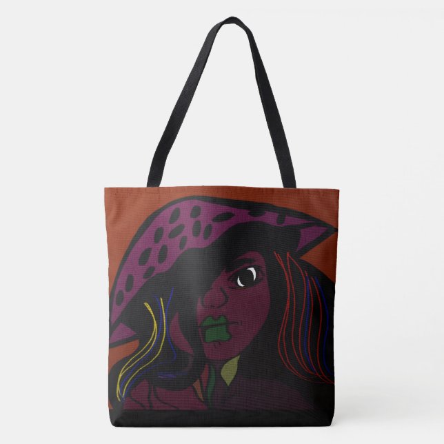 Bolsa Tote Mushroom Girl (Frente)